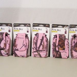 XL Nite Ize Pink Camo Phone Cases LOT Universal